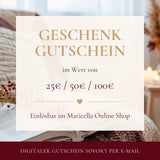Geschenkgutschein