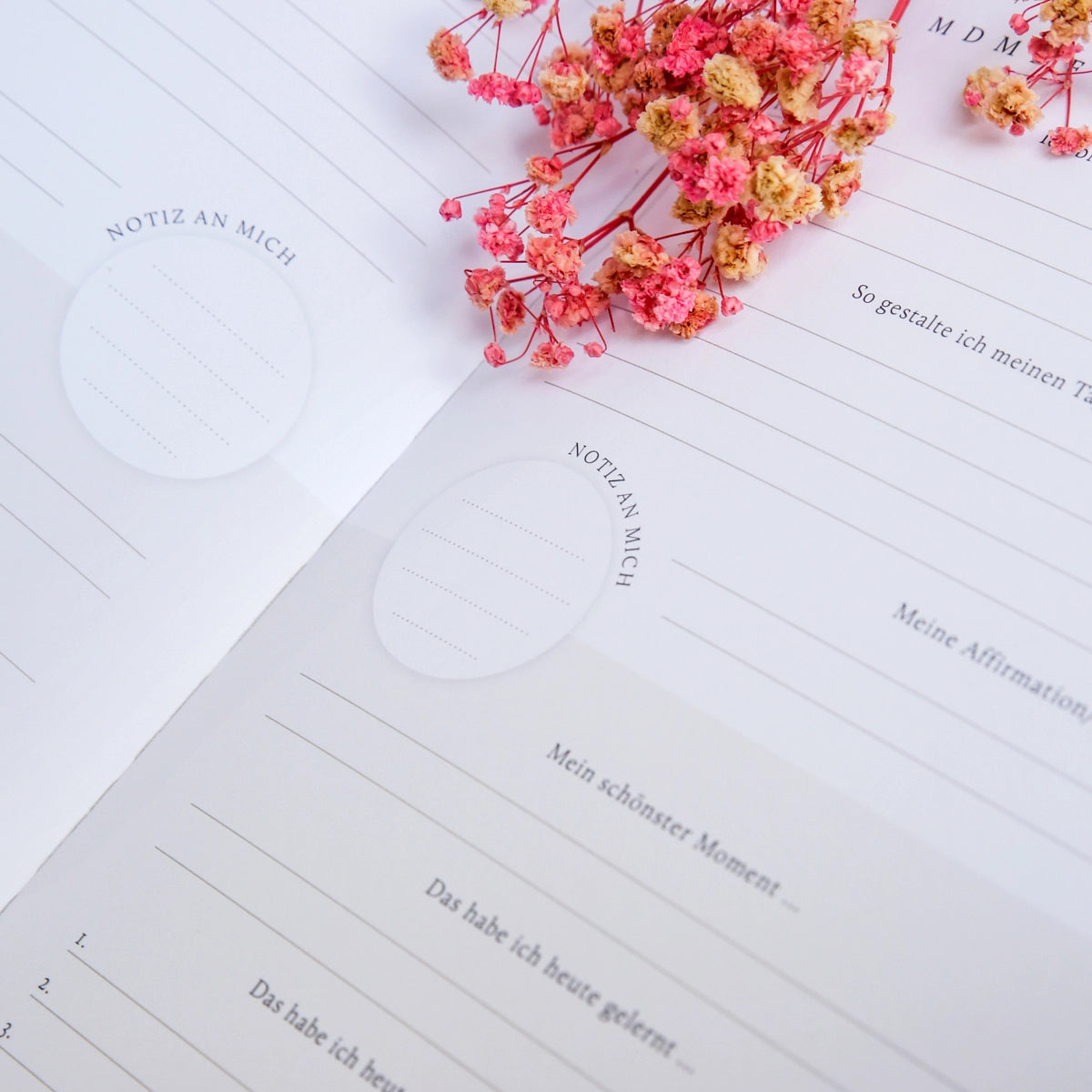 5 Minuten Tagebuch für Selbstliebe, Motivation & Dankbarkeit
