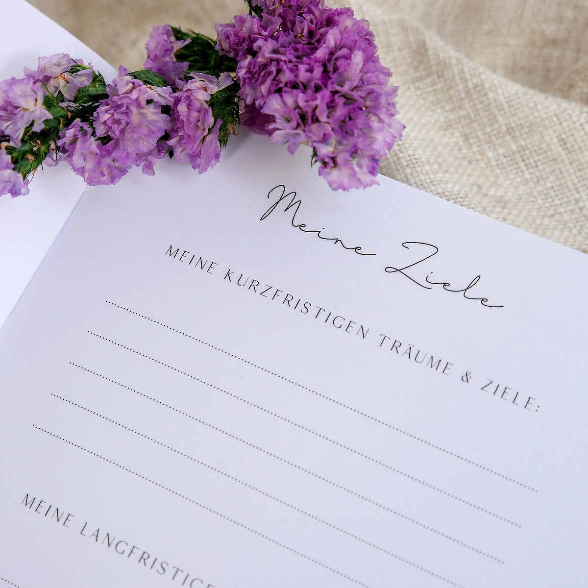 Erfolgsjournal – Dein Tagebuch für Ziele & Motivation